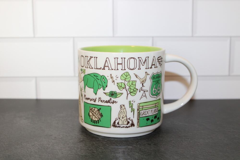 Starbucks Oklahoma Been There Series Mug 14 oz Coffee Cup NWT No Box
